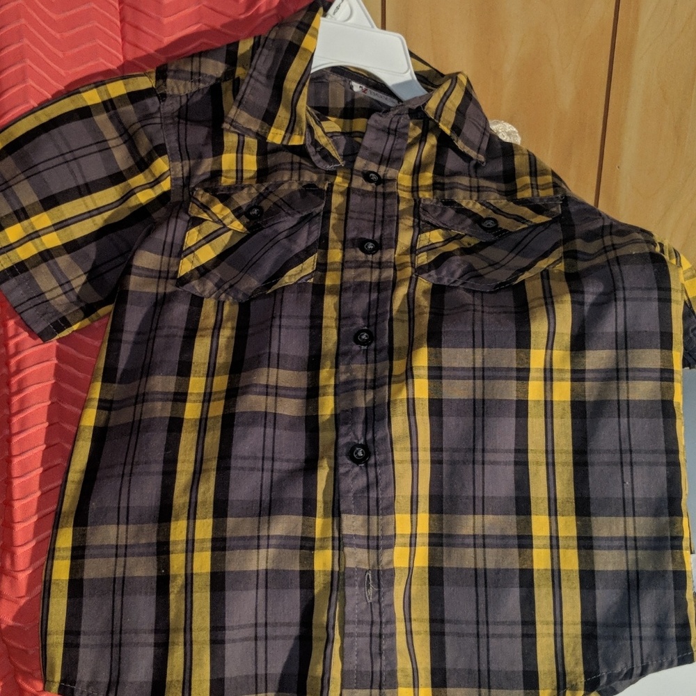 Boys button up shirt